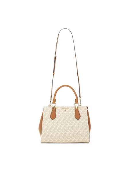 Torebka Michael Michael Kors skórzana beżowa