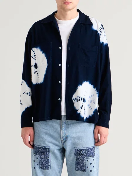 Koszula Nomarhythm Textile granatowa