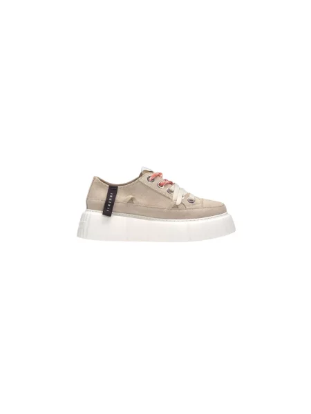 Sneakersy Inuikii zamszowe beżowe
