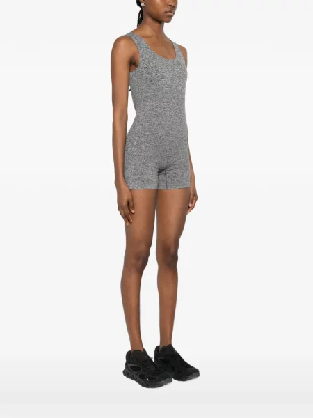 Dzianinowy kombinezon On szary