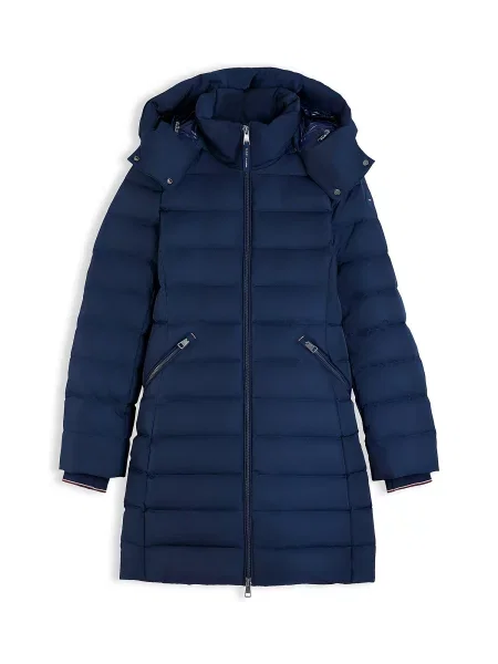 Tommy Hilfiger Geacă din puf Bleumarin albastru