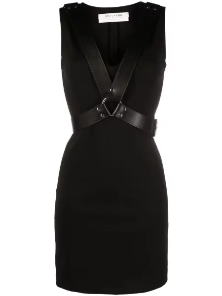 Rochie fără mâneci 1017 Alyx 9sm fără mâneci negru