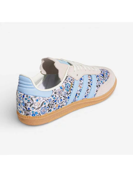 Kvetinové tenisky Adidas Samba modrá