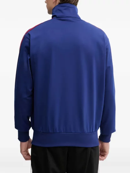 Bėgimas tinklinis treningas Adidas apvaliu kaklu juoda