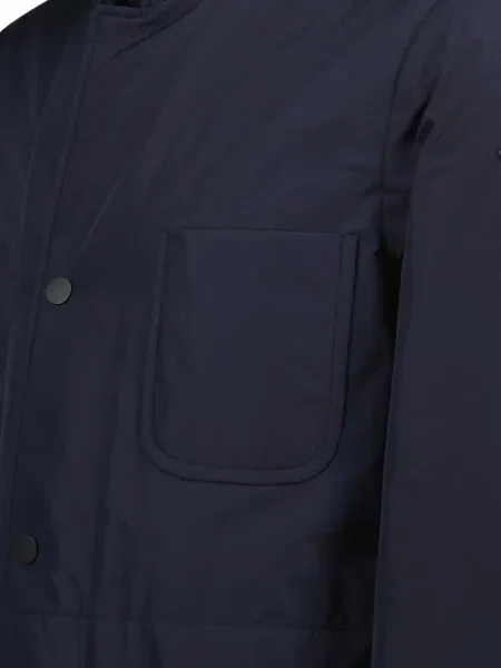 Geacă Moncler albastru