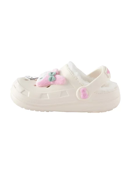 Next Pantofi ecru / roz deschis / negru alb