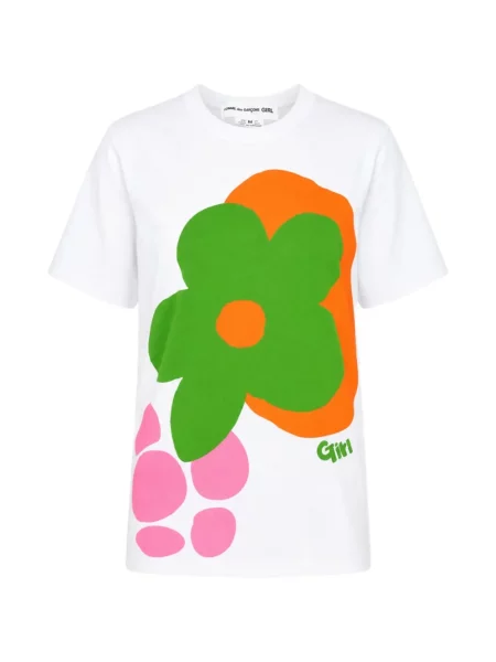 Koszulka dziecięca Comme Des Garcons Girl biała