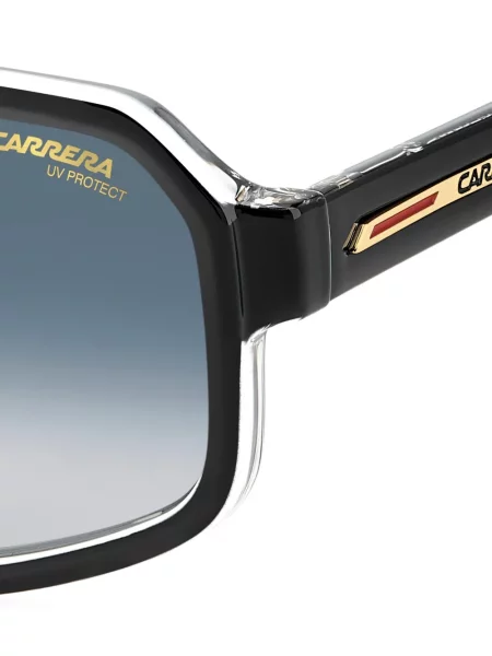 Ochelari de soare Carrera cu imprimeu geometric negru