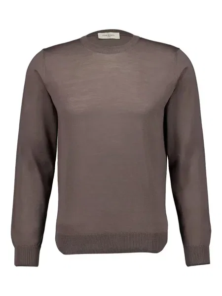 Pulover Piacenza Cashmere de lână maro
