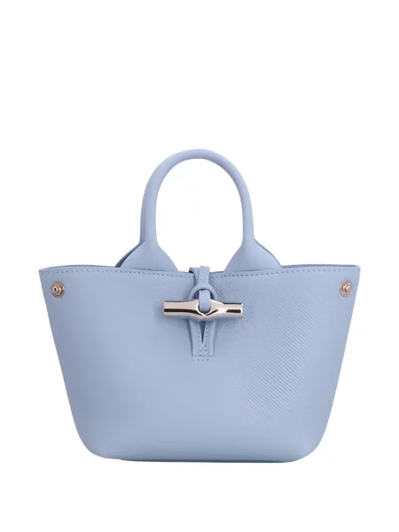 Geantă shopper Longchamp albastru