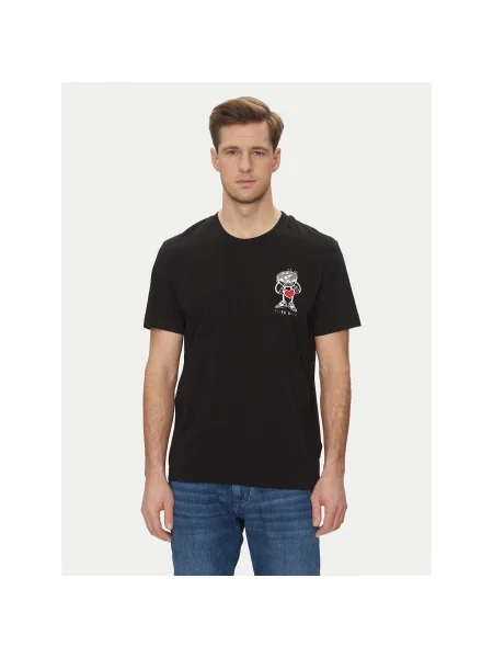 JOOP! Jeans Póló 15 Modern Fit fekete