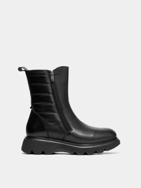 Кожаные ботинки Forelli черные