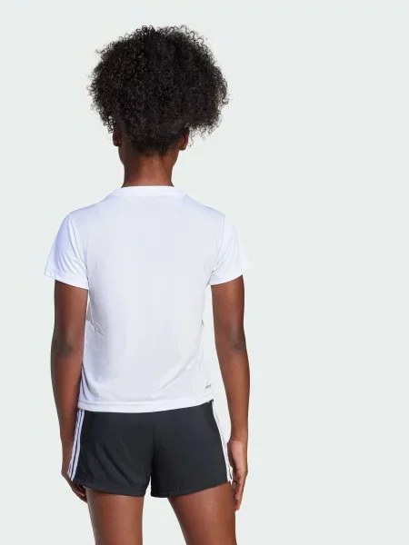 Детская спортивная футболка Adidas белая
