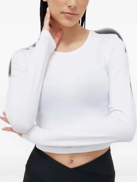 Decupat tricou Casall cu imagine alb