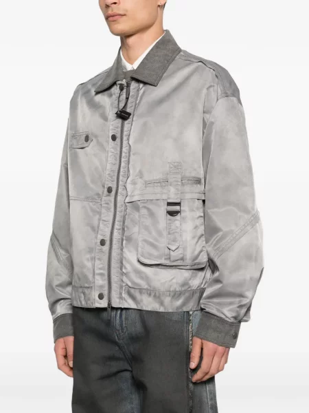 Geacă bomber Feng Chen Wang gri