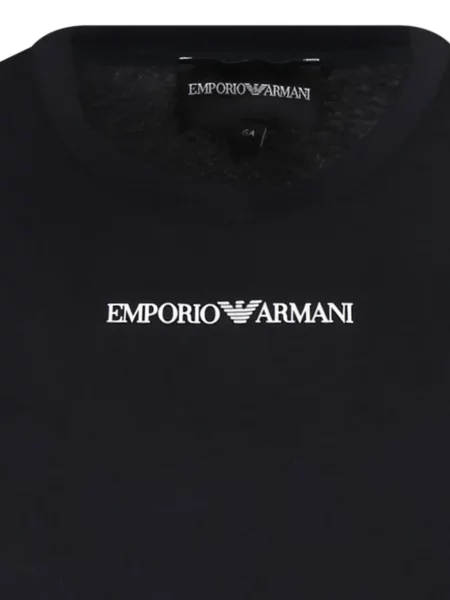 Koszulka dziecięca Emporio Armani niebieska