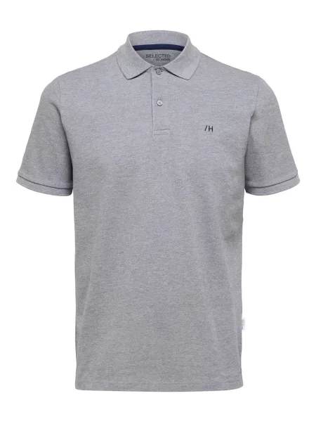 SELECTED HOMME Tricou DANTE amestecat gri