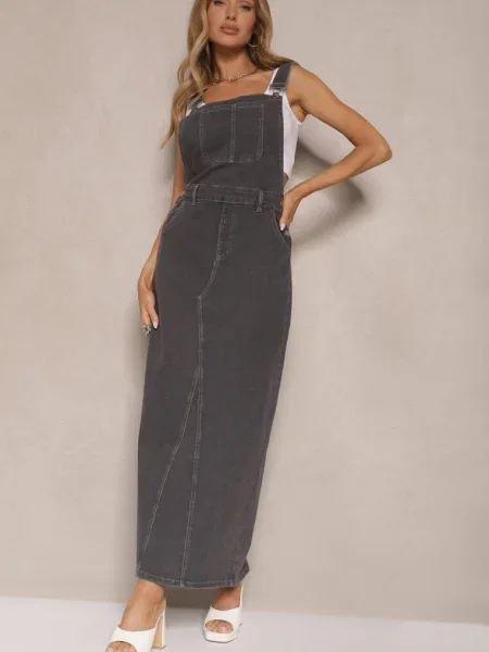 Rochie Ralhira închis gri