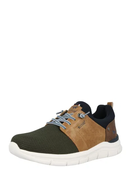 MUSTANG Nizke superge mornarska karamel / oliva rjava