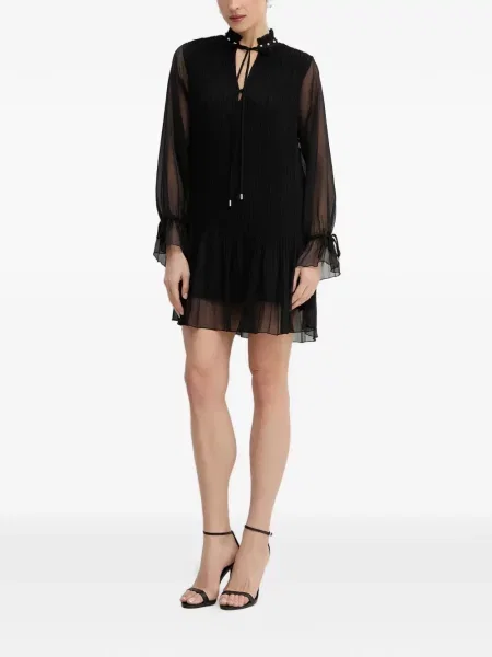 Rochie maxi Liu Jo lungă de costum mini negru