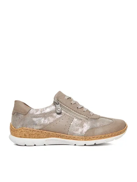 Poltopánky Rieker béžová