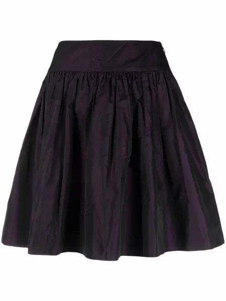 Zvonová mini mini sukně Christian Dior Pre-owned fialová