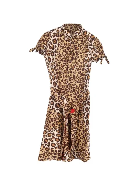 Leopárdmintás ruha Moschino Cheap & Chic nyomtatás