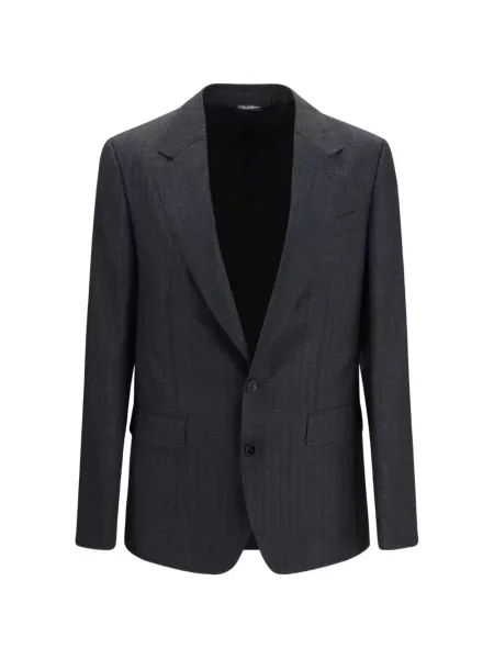 Sacou Dolce & Gabbana cu rever gri