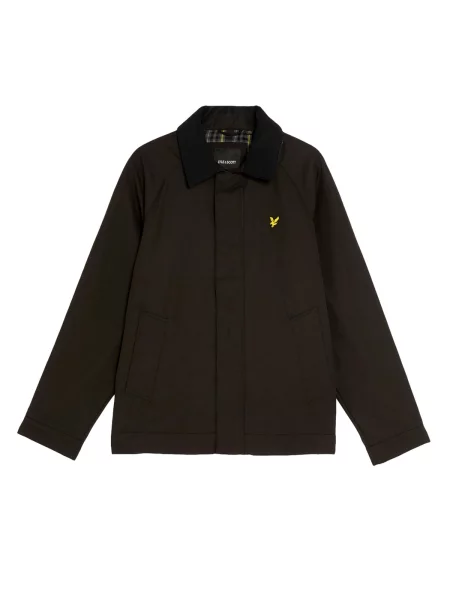 Lyle & Scott Geacă de primăvară-toamnă negru