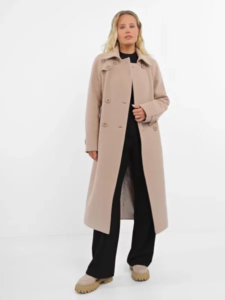 Danna Пальто бежевий