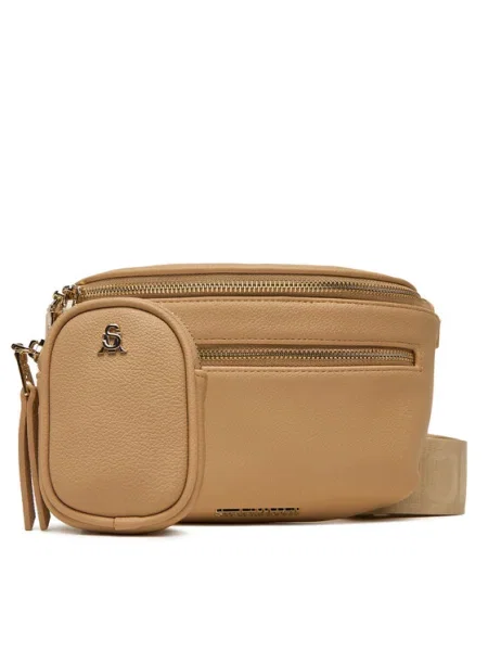 Geantă Steve Madden bej