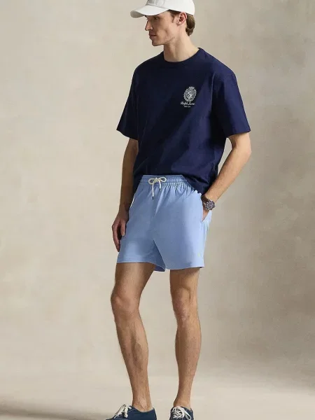 Polo Ralph Lauren szorty kąpielowe niebieskie