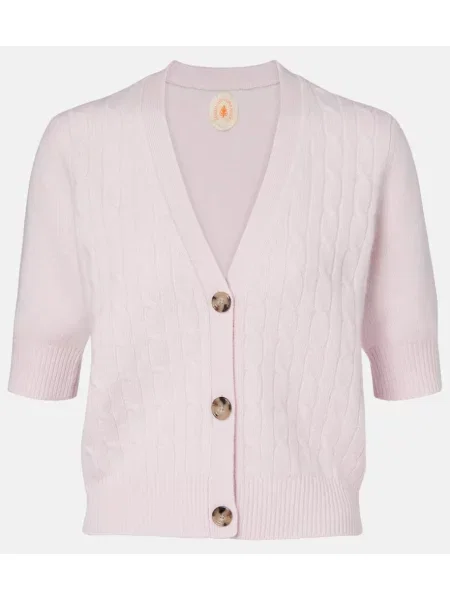 Kašmírový kardigán Jardin Des Orangers ružová