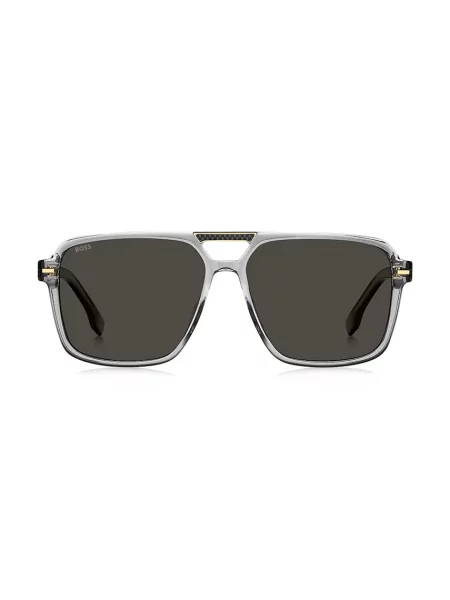 Солнцезащитные очки Boss серые