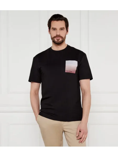 Calvin Klein Tricou | Comfort fit negru