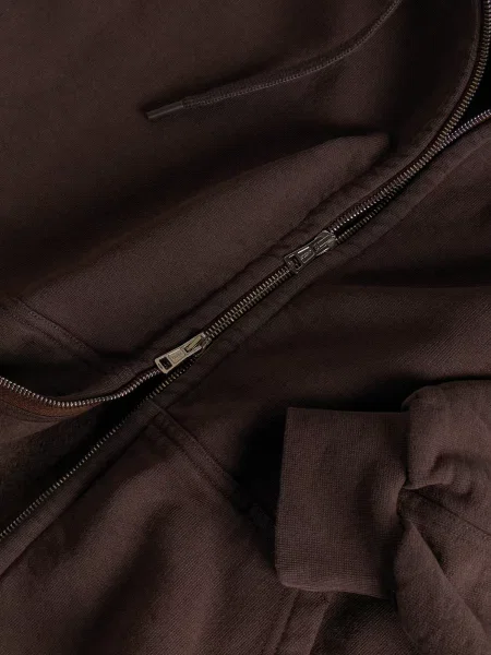 Bluza z kapturem Ronning brązowa