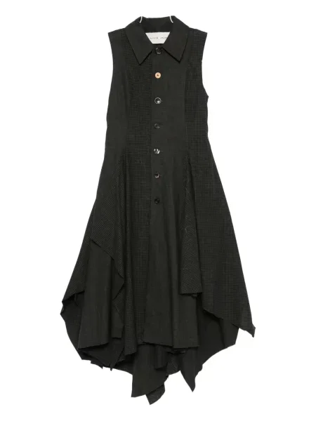 Rochie midi A Tentative Atelier până la genunchi de costum negru