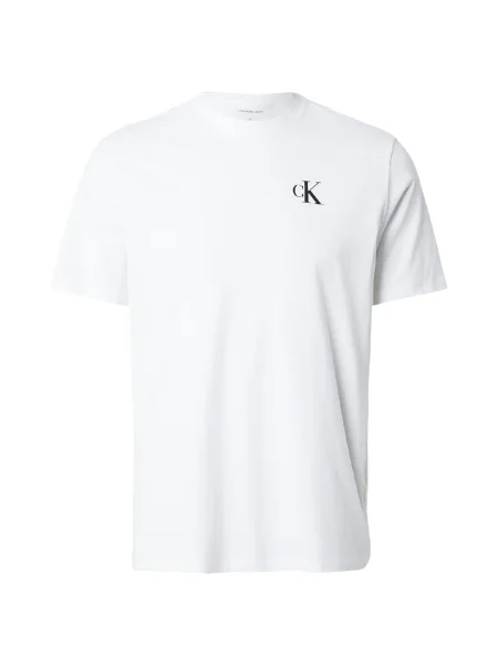 Calvin Klein Jeans Tričko sivá biela čierna
