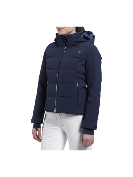 Kurtka narciarska Kjus niebieska