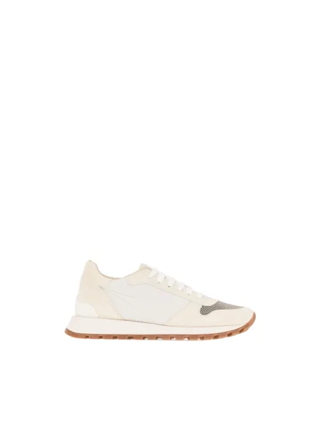 Sneakersy Brunello Cucinelli białe