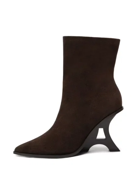Botine Manière De Voir din piele de căprioară maro