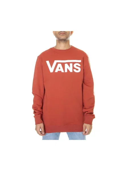 Bluza nierozpinana Vans czerwona