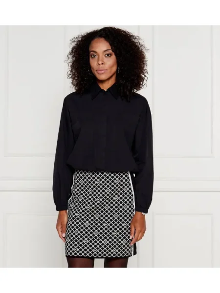 Marc Cain Cămașă | Cropped Fit negru