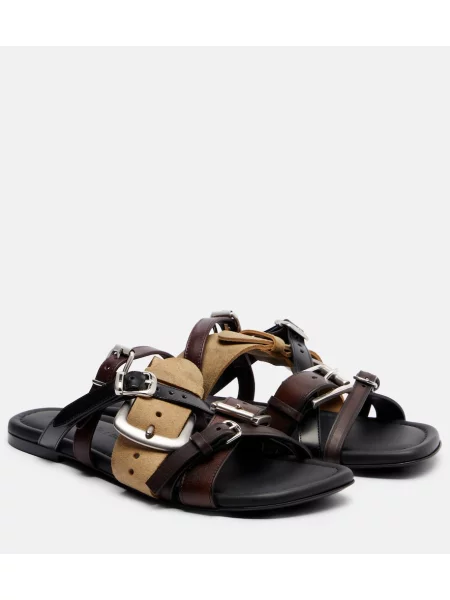 Sandale Acne Studios din piele maro