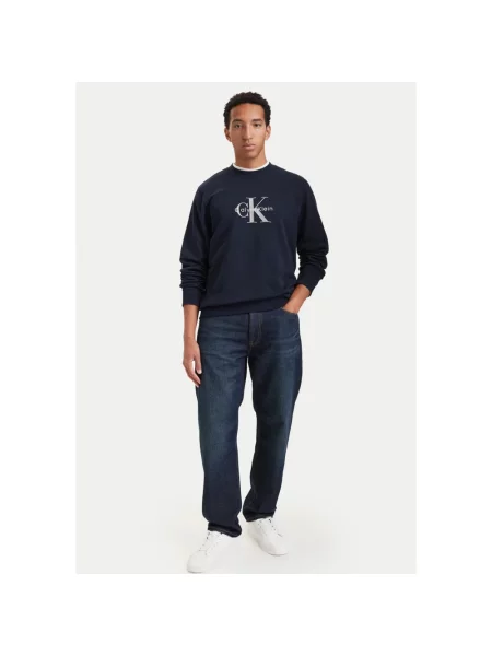 Bluza Calvin Klein Jeans niebieska