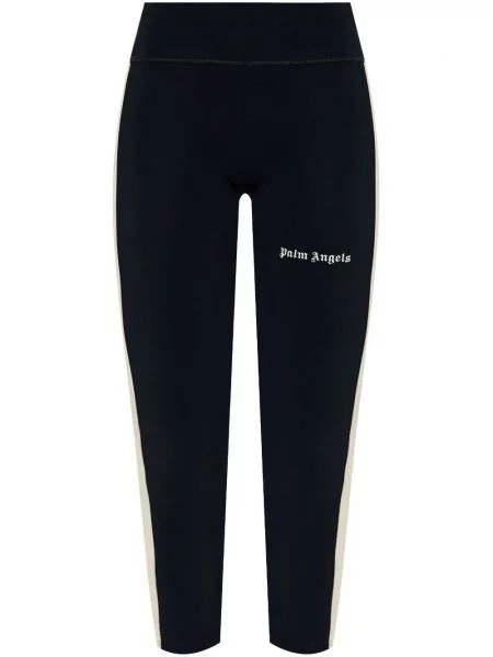 Cropp leggings Palm Angels cu imagine negru