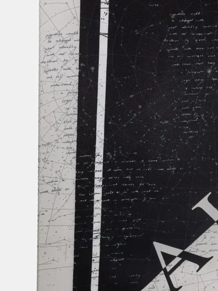 Fular Allsaints de mătase negru