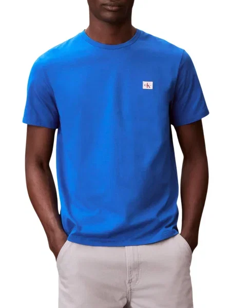 Tricou Calvin Klein Jeans albastru