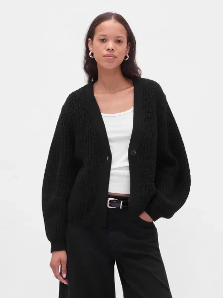 Cardigan Gap negru