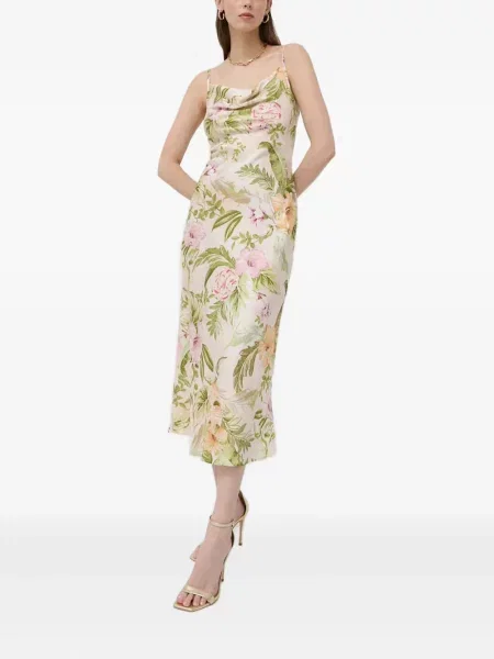 Rochie Guess cu model floral roz